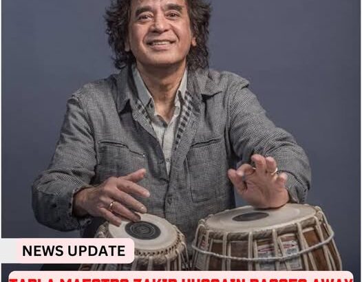 Tabla Maestro Zakir Hussain Passes Away at 73 in the US