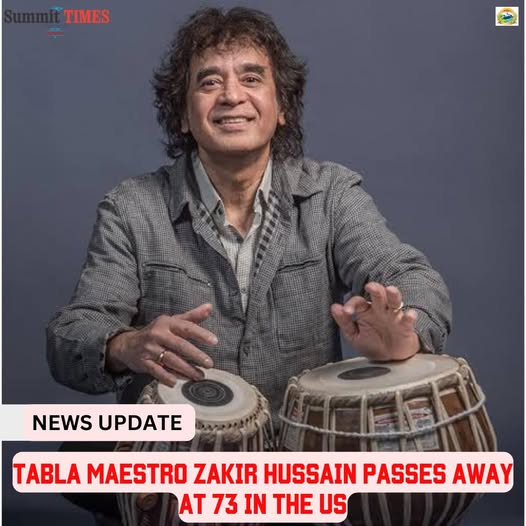 Tabla Maestro Zakir Hussain Passes Away at 73 in the US