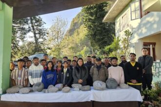 Valedictory Function of Stone Carving Workshop held in Gyalshing